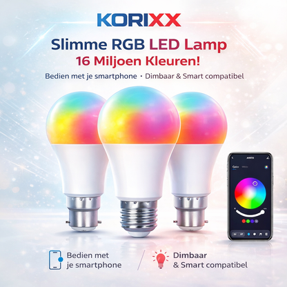 Slimme Tuya Bluetooth LED Lamp RGB (18W)