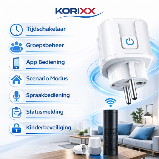 Slimme Zigbee Smart Plug 20A met Energie Monitoring