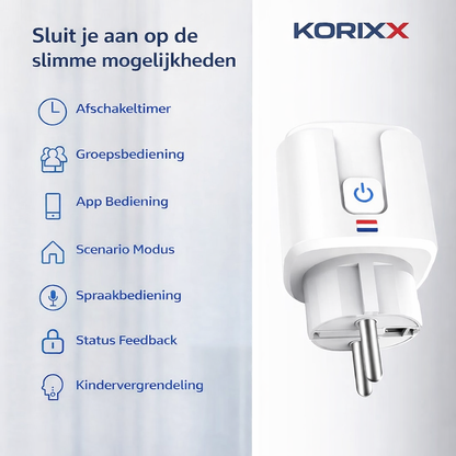 Slimme Zigbee Smart Plug 20A met Energie Monitoring