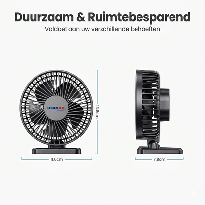 Mini USB Bureauventilator – Stil & Compact