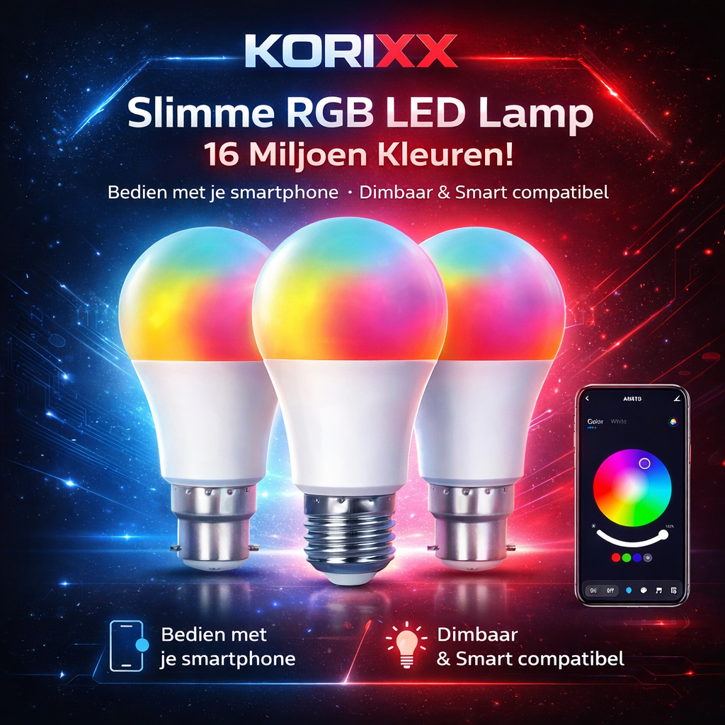 Slimme Tuya Bluetooth LED Lamp RGB (18W)